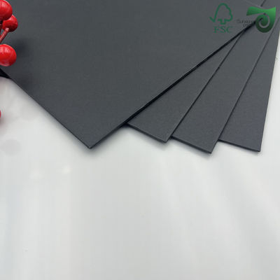 310gsm Coated Black Core Board FSC 70cm 100cm High Stiffness For Playing Cards