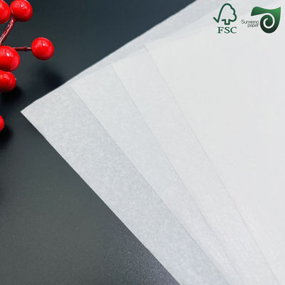 15gsm 17gsm 86cm 90cm Width White Translucent Tissue Paper Roll  For Fruit Wrapping