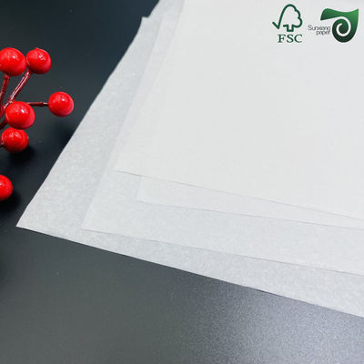FSC 40gsm 90gsm White Waterproof Paper For Grape  Vegetable Wrapping Bags