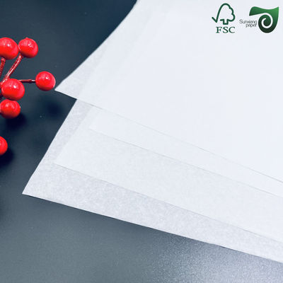 FSC PFAS Free 45gsm 50gsm Uncoated Food Wrapping Paper Kit3 Kit7 High Temperature Resistant