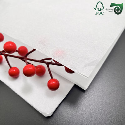235gsm Food Grade White Wrapping Paper Board 27'' 39'' For Deep Fried Food Packaging
