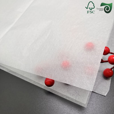 Food  Grade Biodegradable Greaseproof Wrapping Paper Coated With Baking Silicone Oil