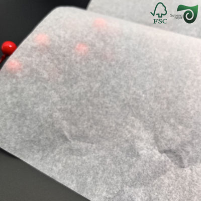 FSC 35gsm 40gsm Food Safe Coated Silicone Wrapping Paper For Baking 12 18 Inches