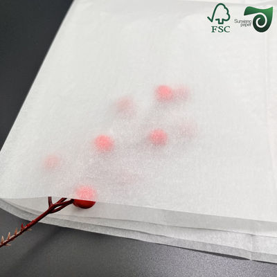 FSC PFAS Free 45gsm 50gsm Uncoated Food Wrapping Paper Kit3 Kit7 High Temperature Resistant