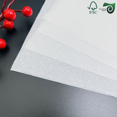 235gsm Food Grade White Wrapping Paper Board 27'' 39'' For Deep Fried Food Packaging