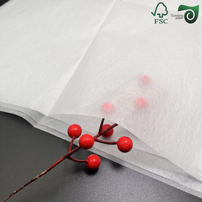 15gsm 17gsm 86cm 90cm Width White Translucent Tissue Paper Roll For Fruit Wrapping