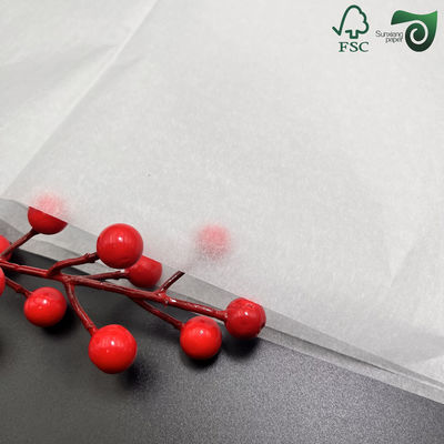 FSC 35gsm Food Grade White Greaseproof Paper  Food Basket Liners For Sandwiches