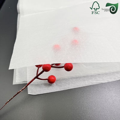 Food  Grade Biodegradable Greaseproof Wrapping Paper Coated With Baking Silicone Oil