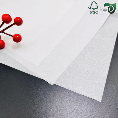 15gsm 17gsm 86cm 90cm Width White Translucent Tissue Paper Roll  For Fruit Wrapping