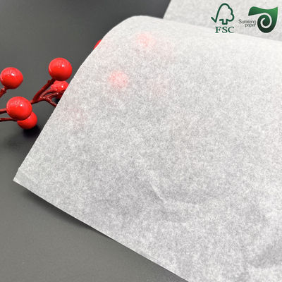 28gsm 24gsm Food Grade White Straw Wrapping Paper In 30mm 44mm Sizes FSC
