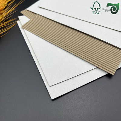 Kraft Brown Corrugated Paper Board FSC With N Flute For Logistics Packaging 70cm 100cm