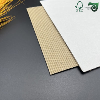 Kraft Brown Corrugated Paper Board FSC With N Flute For Logistics Packaging 70cm 100cm