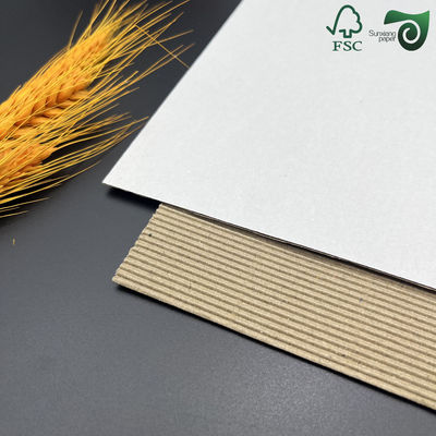 FSC Offset Printing N-Flute Thin Corrugated Board For POS Display Bag-In-Box