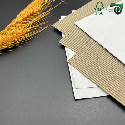 1mm 1.5mm FSC Thick Flat Cardboard Sheets For Pizza Containers