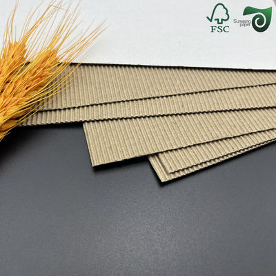 FSC 502mm  693mm Black E   Flute Corrugated Cardboard Sheets For Carton Packing