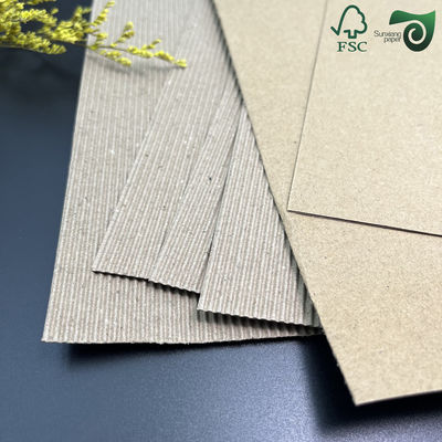 B C E Flute Corrugated Cardboard Sheets Kraft Paperboard With Thicknesses Of 2mm 3mm 3.5mm