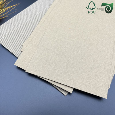 FSC 1mm Thick High Stability Pit F Single Facer Two Layer Corrugated Board for Packaging