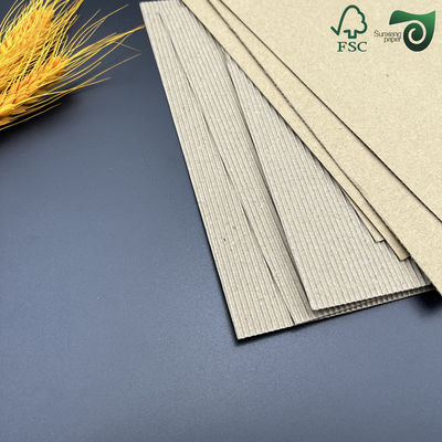 E F Flute Black Corrugated Cardboard 110gsm 120gsm 150gsm  Various Thicknesses