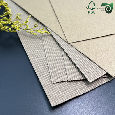 E F Flute Black Corrugated Cardboard 110gsm 120gsm 150gsm  Various Thicknesses