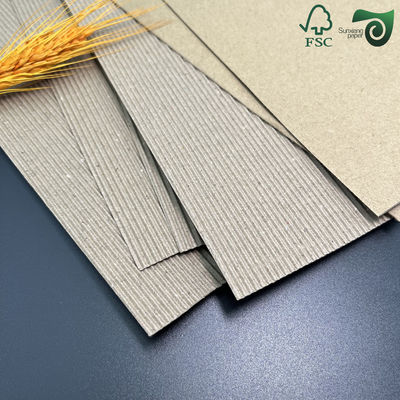 3 Layer Black White E Flute Cardboard Paper Sheets FSC For Box Manufacturing