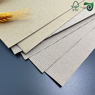 3 Layer Black White E Flute Cardboard Paper Sheets FSC For Box Manufacturing
