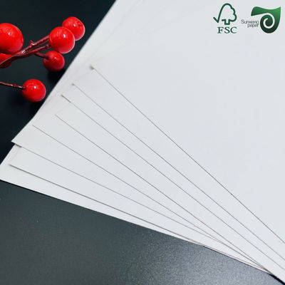 FSC Certified 1.5mm   2mm Laminated Rigid Paperboard Single White Face 1m 1.3m