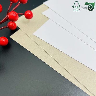 FSC Printable Hard Fold Duplex Board  200g 230g Grey Back For Notebook Covers
