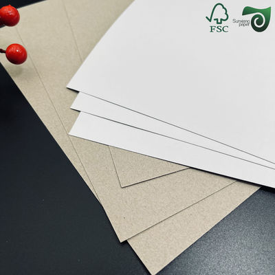 FSC Printable Hard Fold Duplex Board  200g 230g Grey Back For Notebook Covers