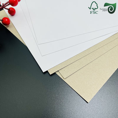 FSC Certified Coated Duplex Paperboard 300gsm Grey Back White Top For Lightweight Packaging Boxes