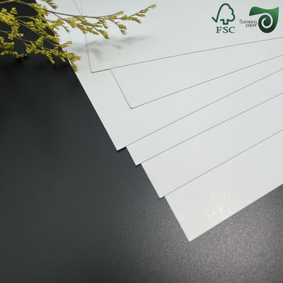 350gsm Double Side Coated Glossy Bristol Paper Board For Inkjet Offset Printing