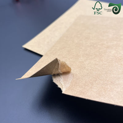 FSC Certified Uncoated Unbleached Kraft Liner Paper Recycled Virgin Pulp 80gsm 450gsm