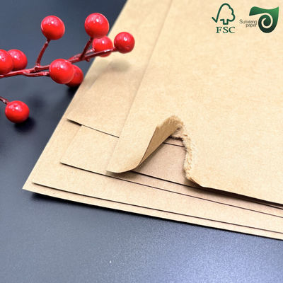 100% Wood Pulp High Stiffness Kraft Paper Rolls For Industrial Packaging Protection