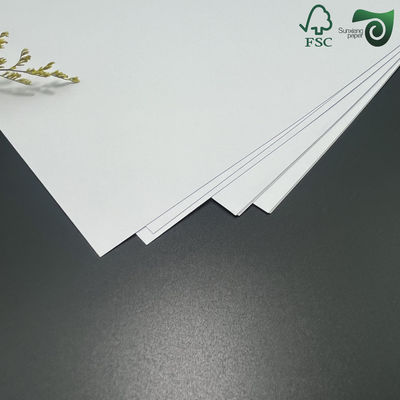 FSC Uncoated White Thick Bristol Board 350gsm 400gsm Premium Cardstock Paperboard