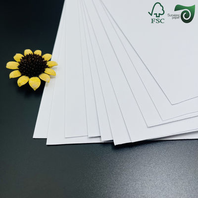Uncoated Dictionary Paper Cardboard 40gsm 50gsm White Beige Clear Printing