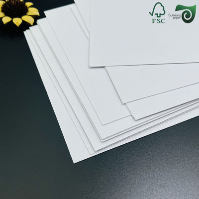 FSC Bright White Uncoated Paper Sheets 200g 250g 300g 350g For Offset Printing