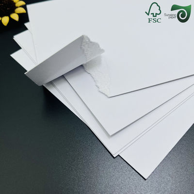 Uncoated Dictionary Paper Cardboard 40gsm 50gsm White Beige Clear Printing