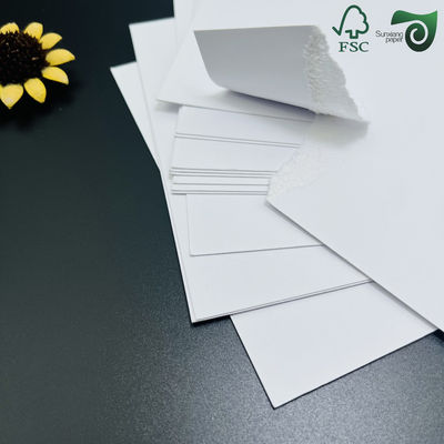 FSC 120g 144g Tear Resistant Degradable Uncoated Cardboard For Food Containers