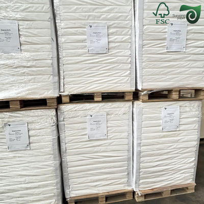 28gsm 24gsm Food Grade White Straw Wrapping Paper In 30mm 44mm Sizes FSC