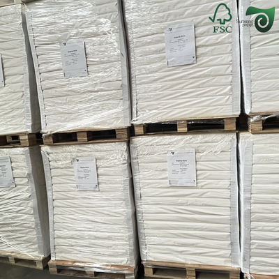 FSC 12pt  250gsm 325gsm C1S Semi Gloss Coated Ivory Board For Greeting Cards