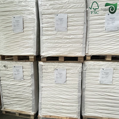 FSC 70gsm Single Sided Coated Paper C1S Inkjet Paper For Label Sheets