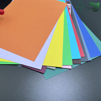 FSC Certified Circle Offset Uncoated Colored Paper Sheets  C2S Art Board 150gsm 180gsm
