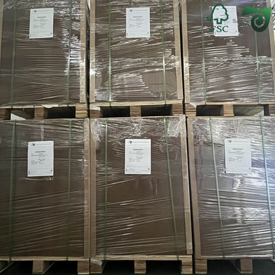FSC 160gsm Eco Friendly Unbleached Striped Kraft Paper Rolls For Flower Packing