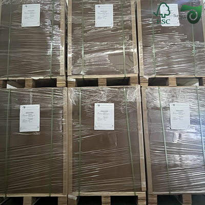350gsm Food Grade Brown Kraft Board FSC Certified For Safe Food Packaging Boxes