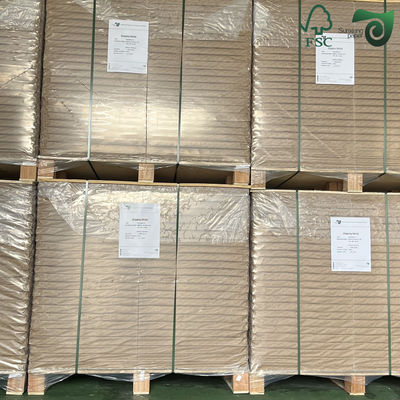 200gsm 250gsm White Top Duplex CCKB Food Paper Board For Soap Box 79 x 109cm