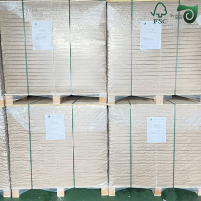 FSC White Top Clay Coated Kraft Liner Board Paper 140g 200g For Carton Box
