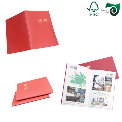 FSC 250gm hohe Helligkeit glänzendes Textcover Papier 610mm 860mm hervorragende Druckfähigkeit