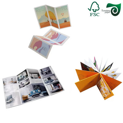 FSC 128gsm 150gsm Coated Gloss Digital Printing Paper Ideal For Menus Promotional Materials