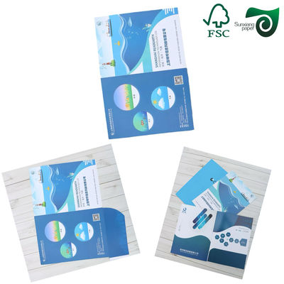 FSC 128gsm Digital Gloss Coated Paper 32cm 45cm Superior Printability For Menus