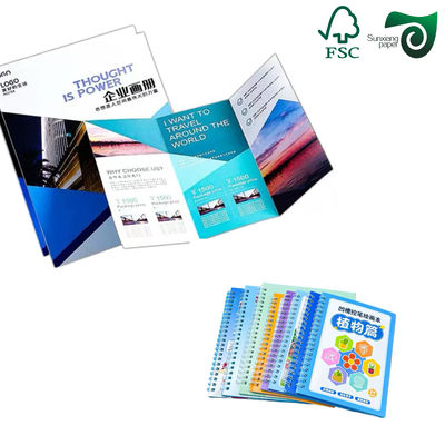 FSC Two Sides Coated  8pt 10pt High Rigidity C2S Gloss Text Board For High Class Artwork