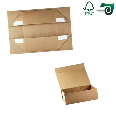 FSC Certified 300gsm Virgin Reddish Brown Kraft Wrapping Paper Rolls For Custom Wrapping Boxes